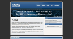 Desktop Screenshot of netsplit.fi